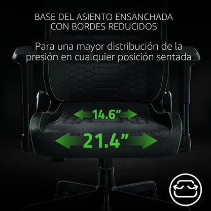 Razer Iskur X V2 | Tela | Transpirable